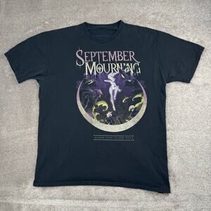 Black September Mourning Tour T-Shirt Size XL Band Tee Blood Lust Death